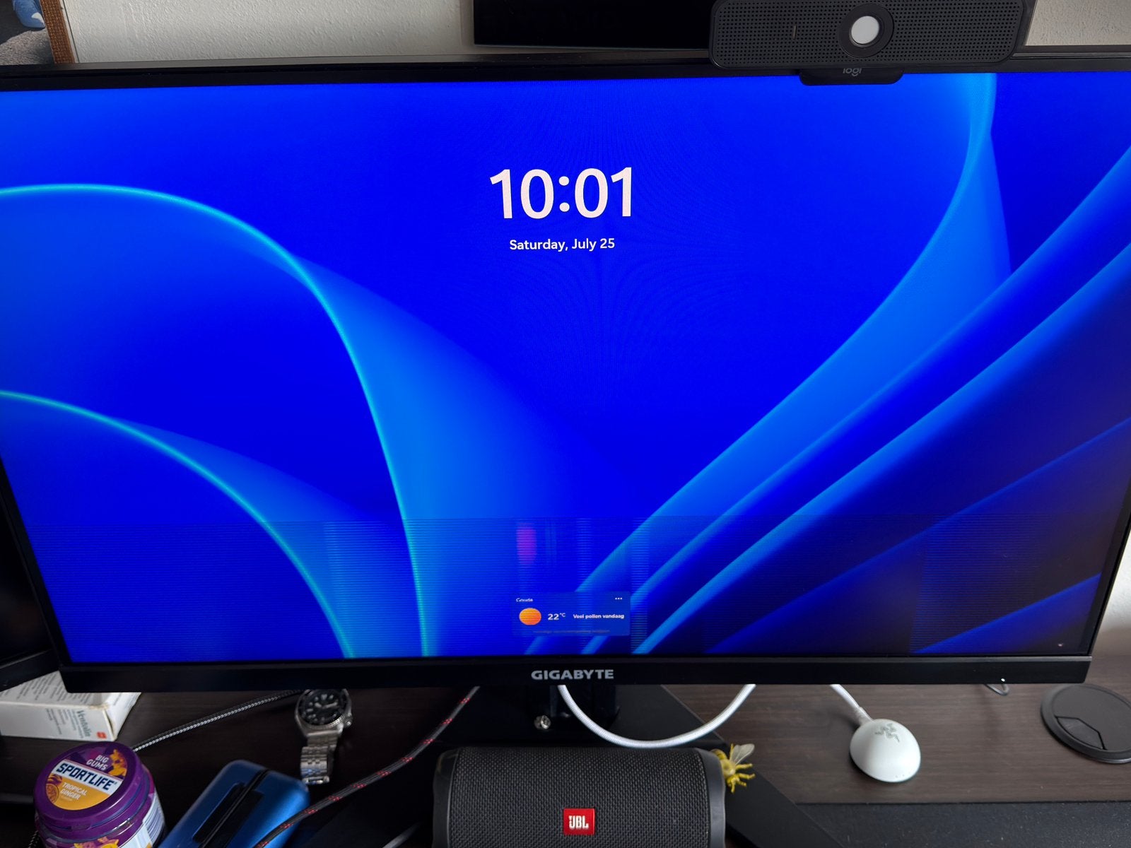 Gaming Monitor Gigabyte M27QX IPS 27 inch (2560x1440), Computers en Software, Monitoren, Gebruikt, IPS, In hoogte verstelbaar