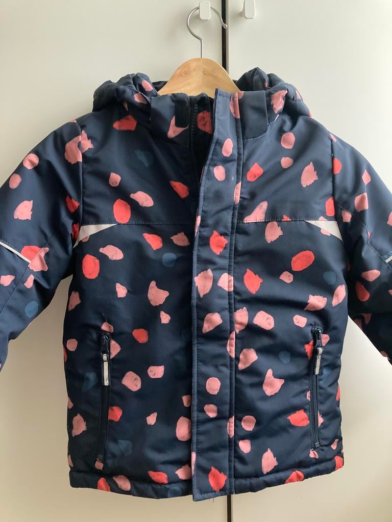 Winterjas, maat 122, Kinderen en Baby's, Kinderkleding | Maat 122, Ophalen of Verzenden, Zo goed als nieuw, Meisje, Jas