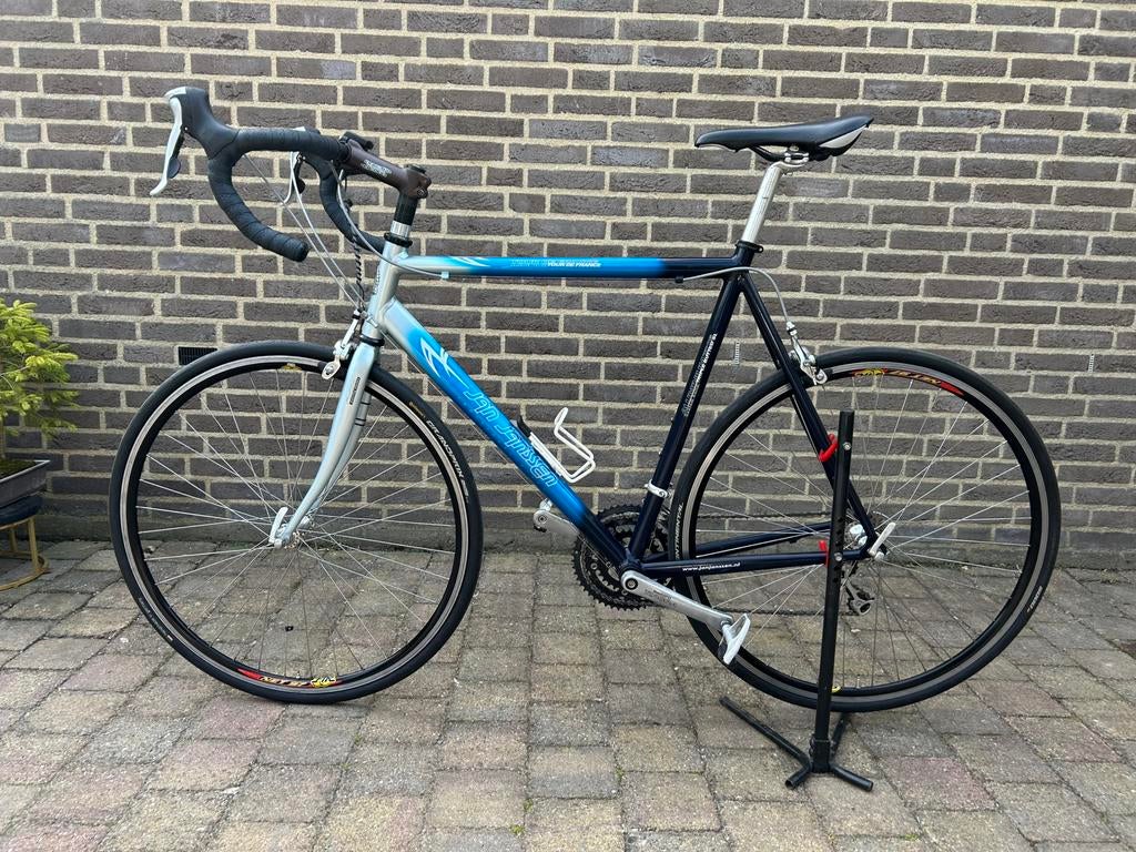 Jan Janssen racefiets, 28 inch, Velgrem, 57 tot 61 cm, Meer dan 20 versnellingen