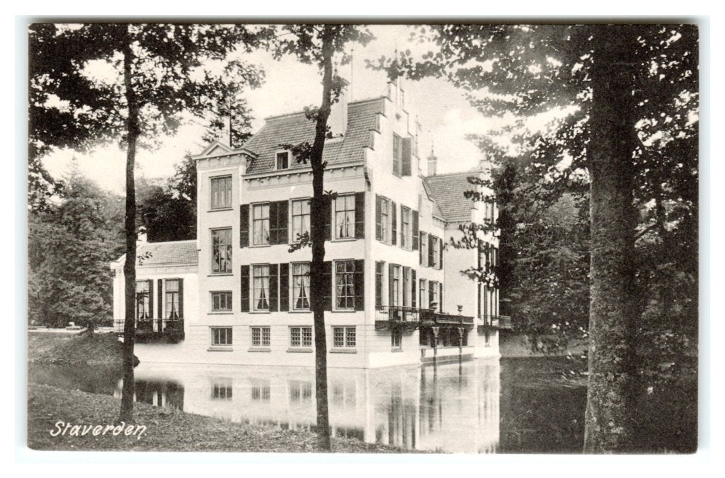 Staverden, (bij Elspeet) Opruimingskaart, Ophalen of Verzenden, Voor 1920, Ongelopen, Gelderland