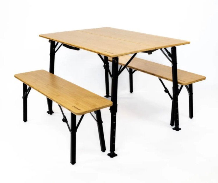 Evebase Flex Bamboe Kampeerset 100 cm - Familieset, Hobby en Vrije tijd, Ophalen of Verzenden, Nieuw, Overige