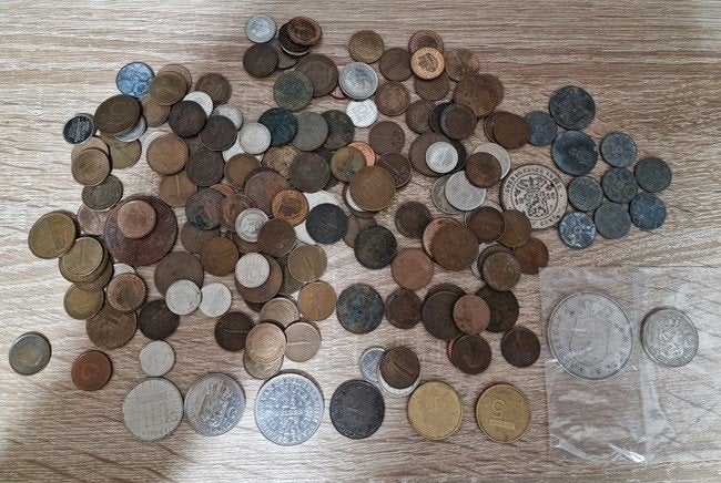 Diverse Gulden muntgeld Nederland, Postzegels en Munten, Munten | Nederland, Koningin Juliana, Zilver, Losse munt, Overige waardes