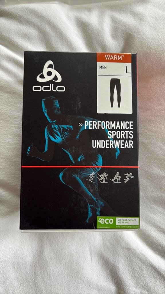 ODLO PERFORMANCE SPORT UNDERWEAR lange onderbroek L, Kleding | Heren, Ophalen of Verzenden, Zwart, Overige typen