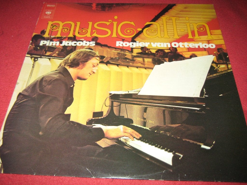 LP, Music all-in, Pim Jacobs + Rogier van Otterloo, Cd's en Dvd's, Ophalen of Verzenden, Zo goed als nieuw, LP