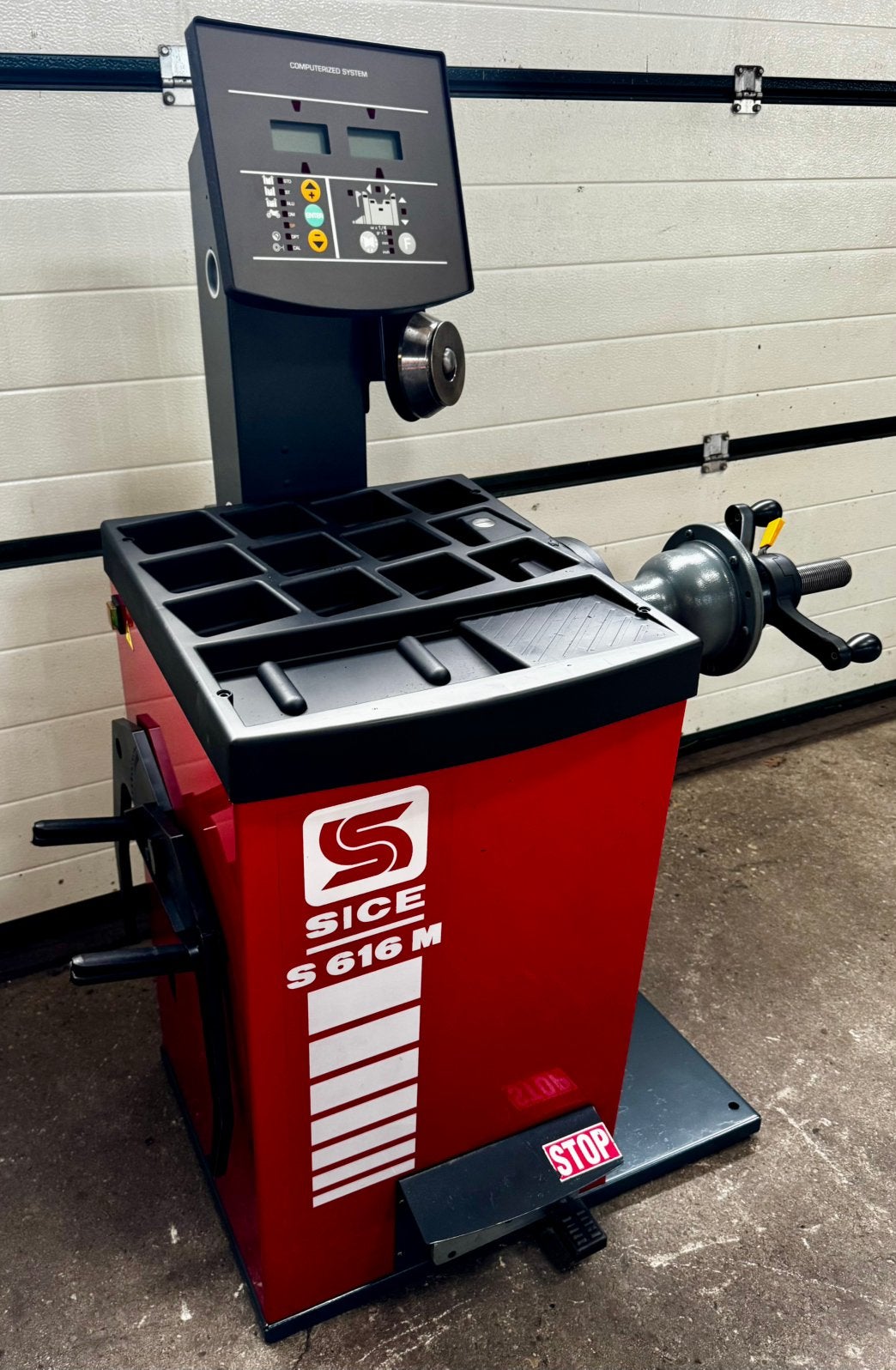Nette Sice S616M balanceer machine!!!, Ophalen, Zo goed als nieuw
