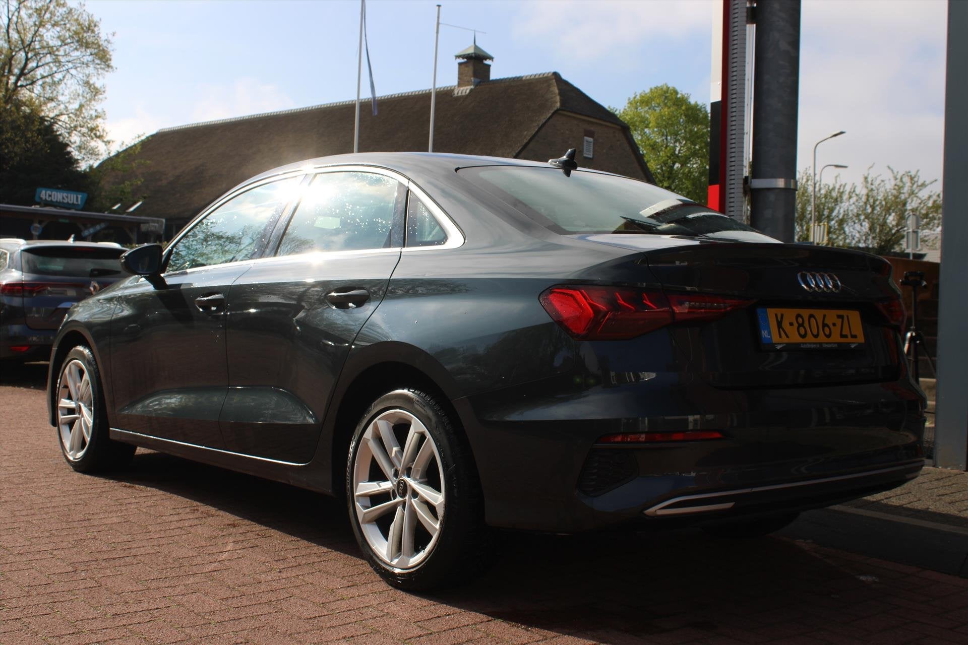 Audi A3 Limousine 30 TFSI Hybrid *Business* | Trekhaak | Car, Automaat, Gebruikt, Leder en Stof, Origineel Nederlands