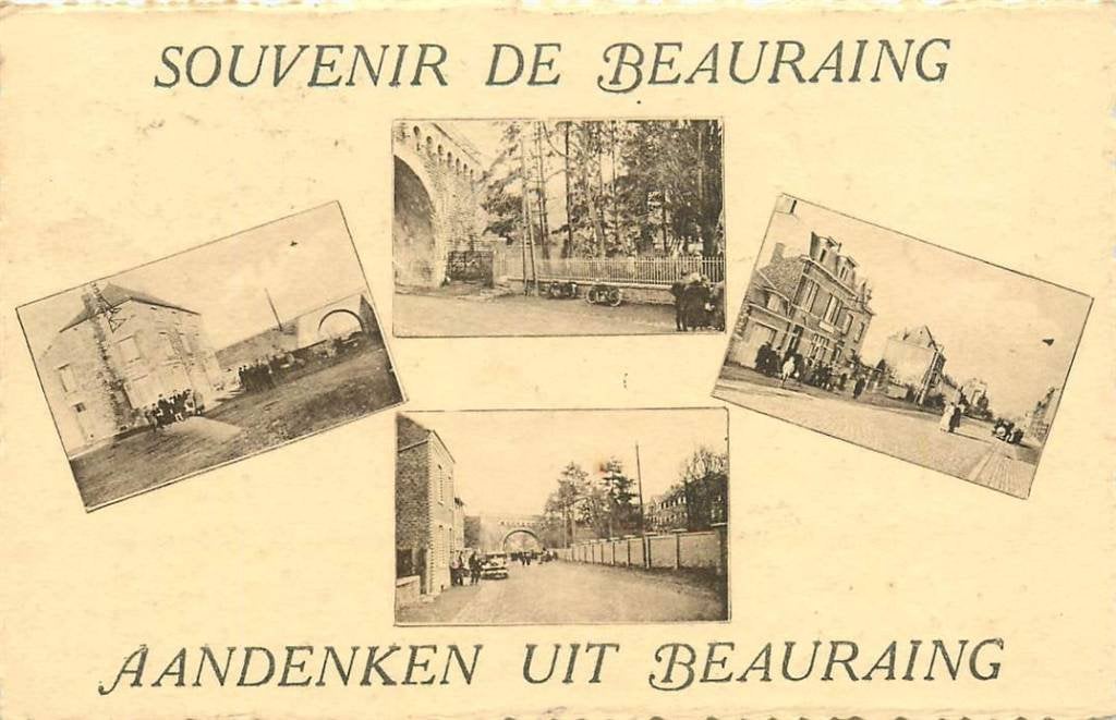 381-123-015 Souvenir de Beauraing, Verzamelen, Ansichtkaarten | Buitenland, Overig Europa, Voor 1920, Verzenden