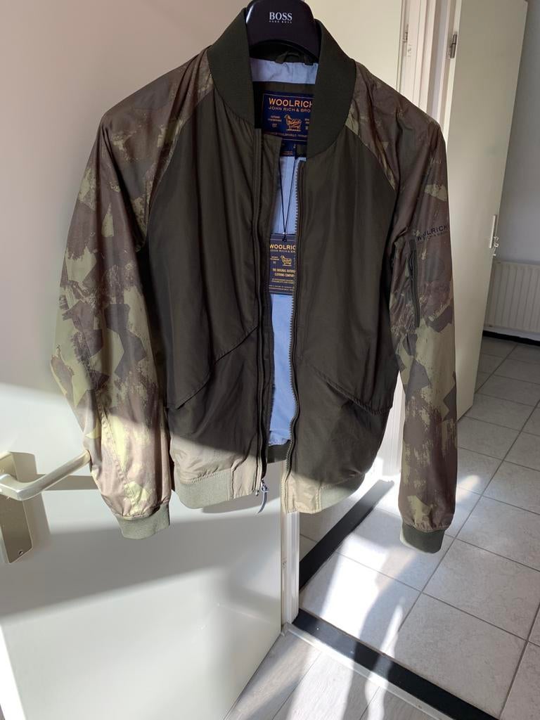 Zomerjas (Woolrich), Ophalen of Verzenden, Nieuw, Maat 48/50 (M), Groen