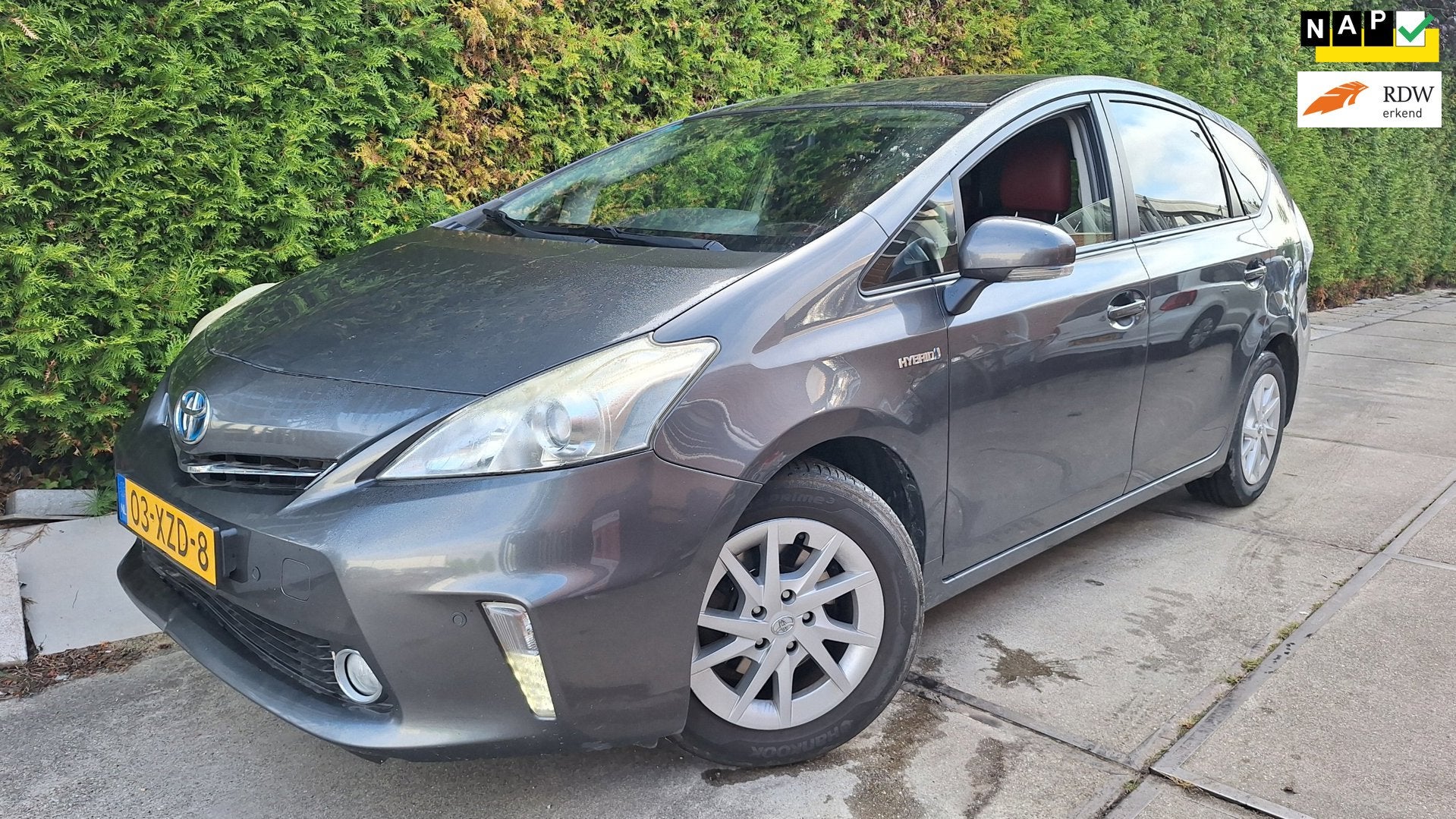 Toyota Prius Wagon 1.8 Aspiration 96g, Euro 5, Gebruikt, Zwart, 4 cilinders