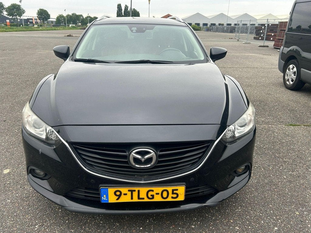 Mazda 6 Sportbreak 2.2D Skylease EXPORT ONLY!, Auto's, Mazda, Voorwielaandrijving, 4 cilinders, 150 pk, Zwart