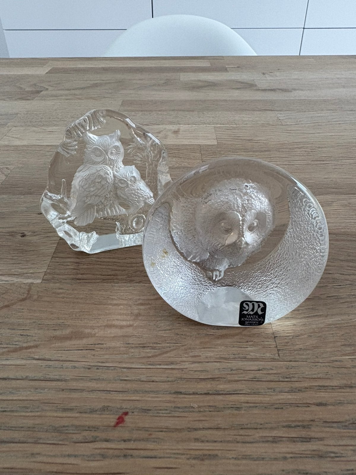 Mats Jonasson Zweden uilenbeeldjes, Antiek en Kunst, Ophalen of Verzenden
