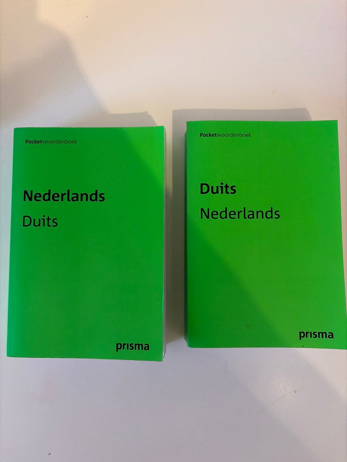 Prisma Pocketwoordenboek Nederlands-Duits & Duits-Nederlands, Boeken, Woordenboeken, Verzenden, Zo goed als nieuw, Prisma of Spectrum