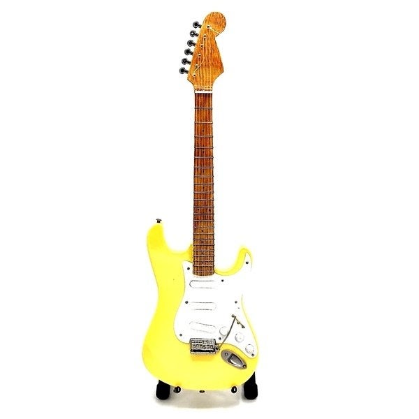 Jimi Hendrix miniatuur gitaar van hout 25cm mini guitar deco, Info@deconoord.nl, Deco Noord, Nieuw, Ophalen of Verzenden