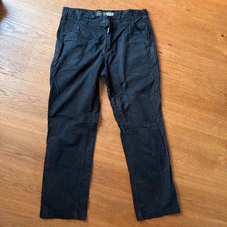 Carhartt Rugged Flex Relaxed Fit Canvas Work Pant, Kleding | Heren, Broeken en Pantalons, Verzenden, Gedragen, Overige maten, Zwart