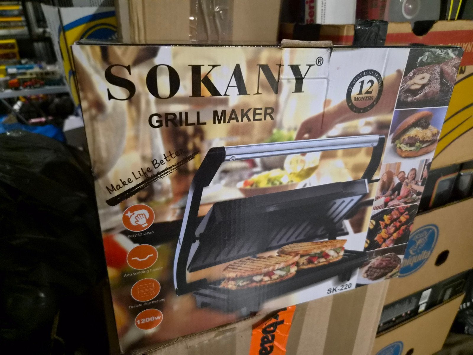 Bakplaatje, Huis en Inrichting, Frituurpan, O, Gietijzer, Nieuw