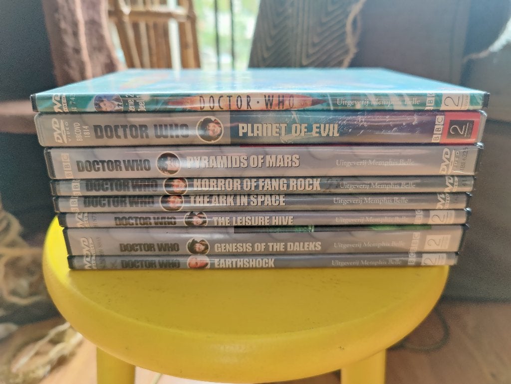 Doctor Who - Diverse oudere afleveringen - 8x, Alle leeftijden, Ophalen of Verzenden, Zo goed als nieuw