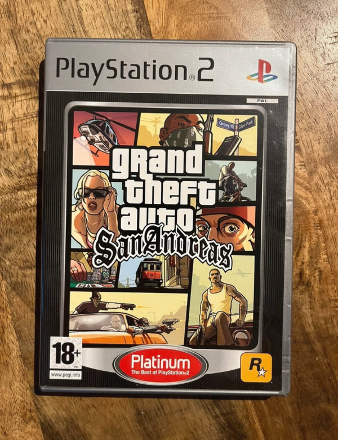 Playstation 2 - Grand Theft Auto San Andreas - PS2 Game, Avontuur en Actie, Vanaf 18 jaar, 1 speler, Ophalen of Verzenden