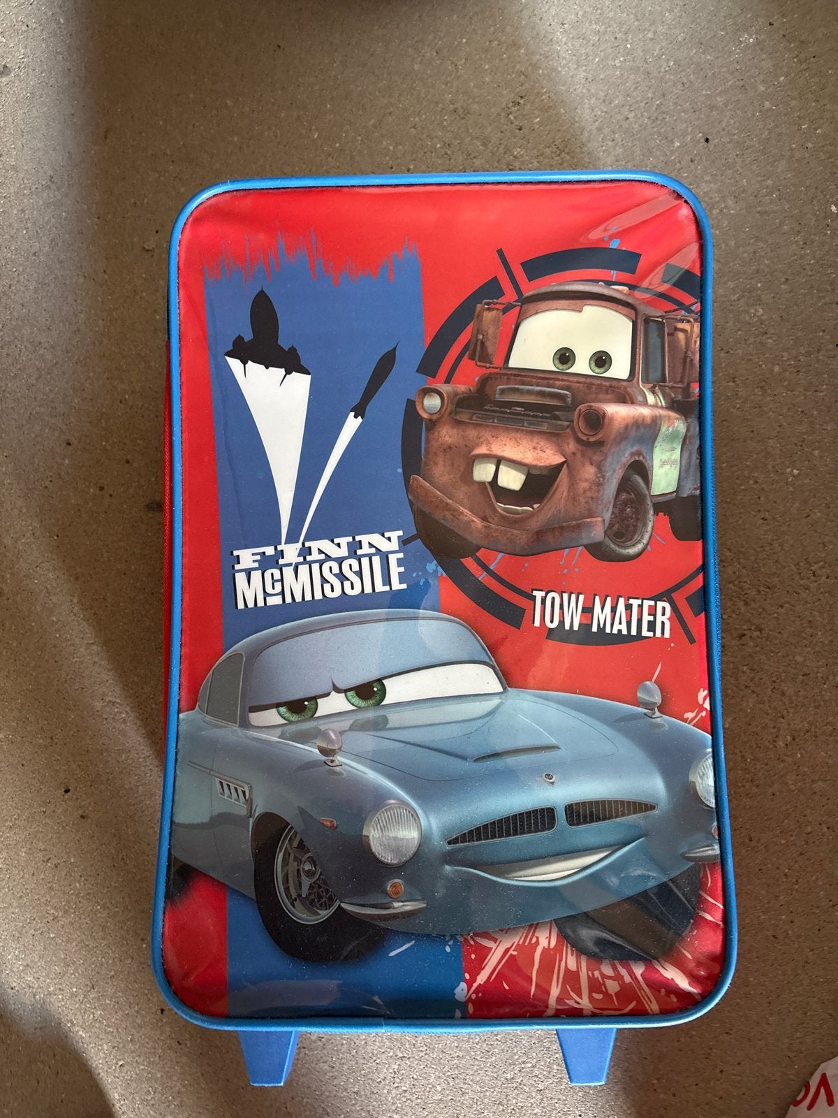 Cars kinderkoffertje met uitschuifbaar handvat, Ophalen, Gebruikt