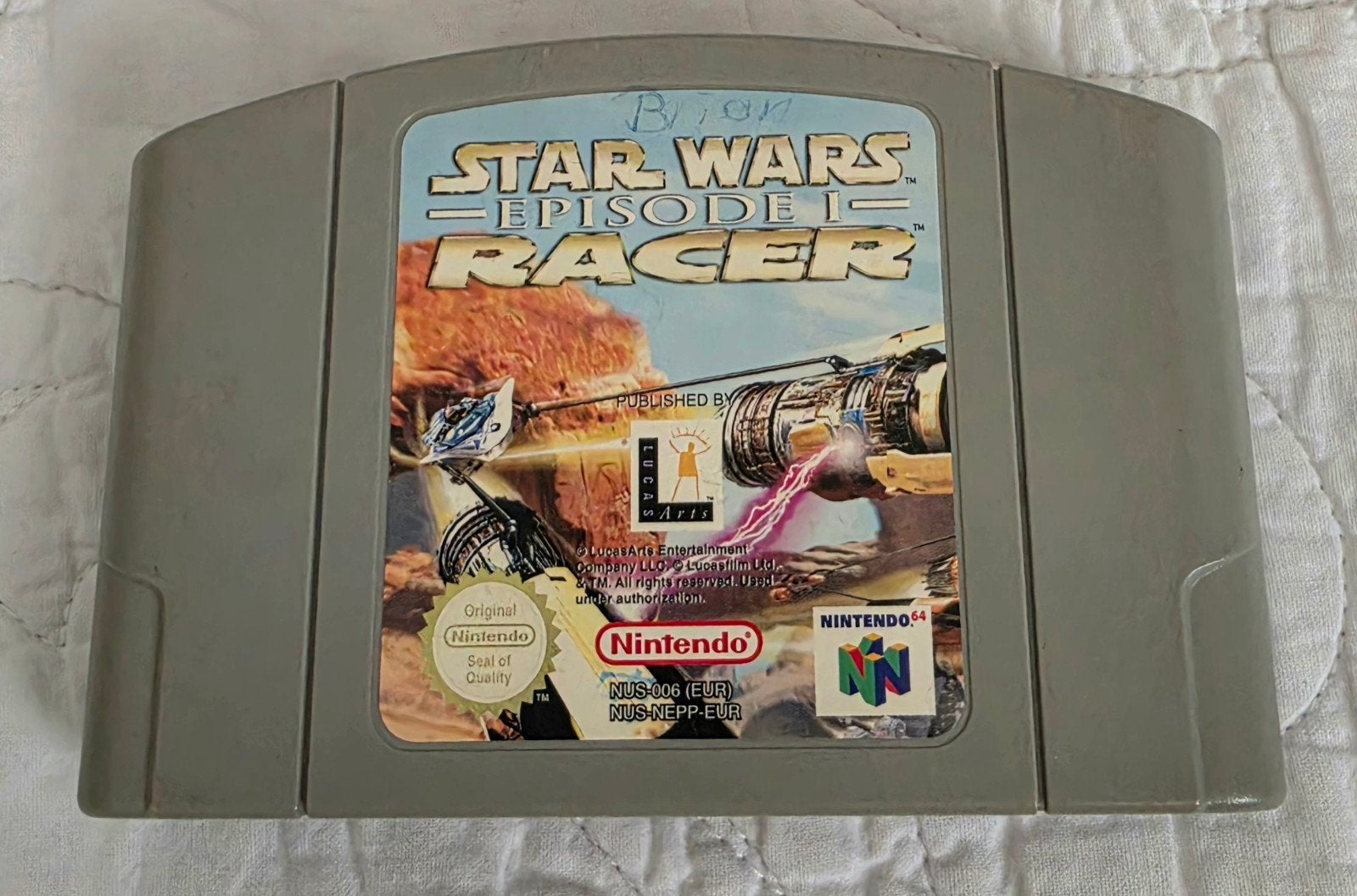Star Wars Episode I Racer N64 - Klassieke Race Game, Gebruikt, 1 speler, Racen en Vliegen, Ophalen of Verzenden