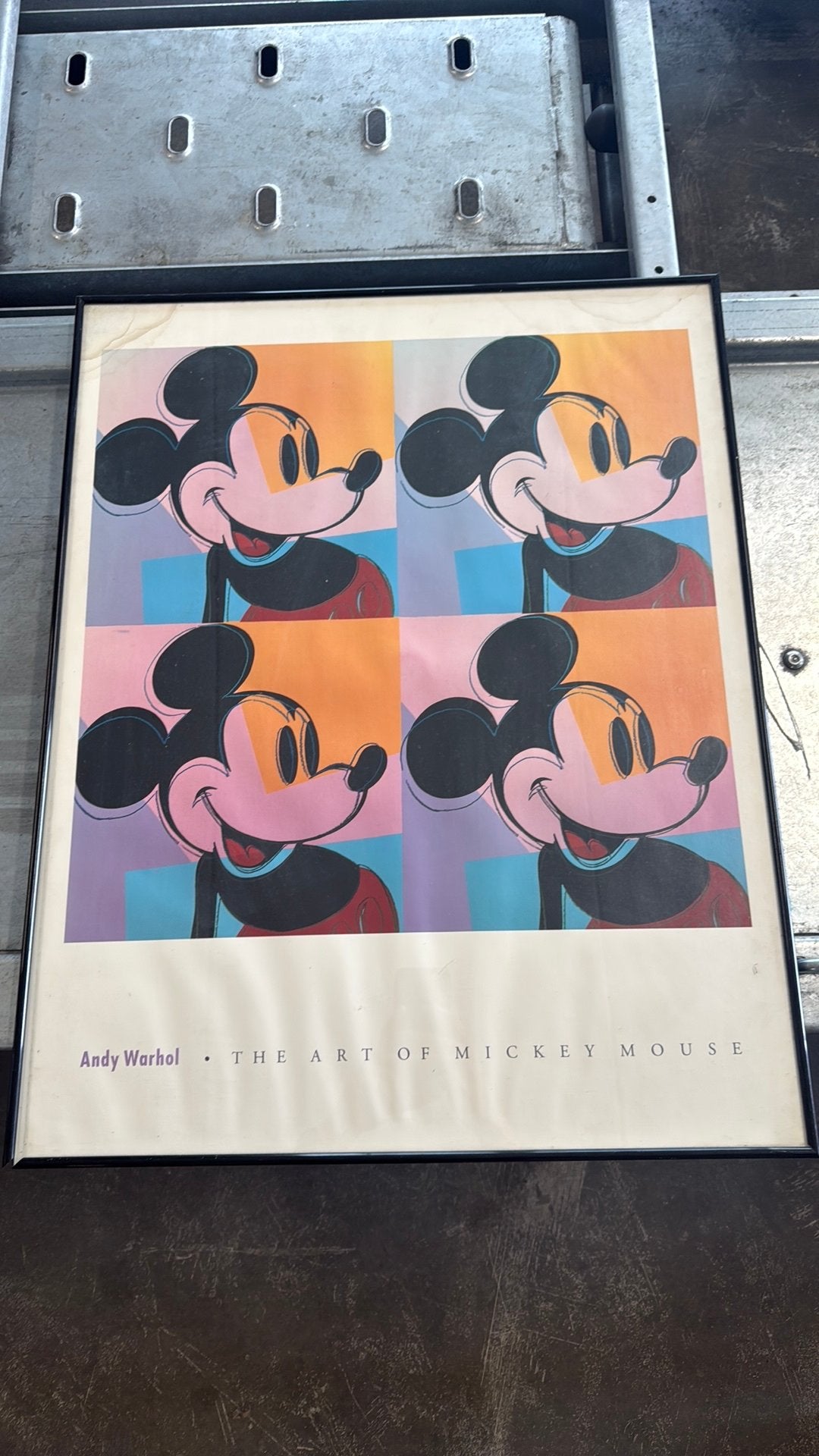 Andy Warhol | The Art Of Mickey Mouse, Verzamelen, Disney, Ophalen, Mickey Mouse, Zo goed als nieuw, Beeldje of Figuurtje