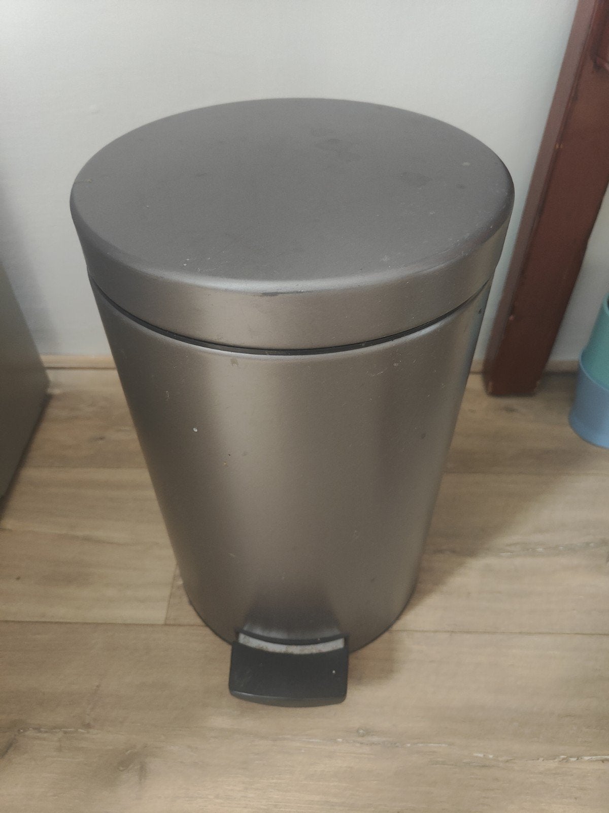 Brabantia pedaalemmer - 20 liter - Grijs, Ophalen, 50 – 75, Gebruikt, Met pedaal