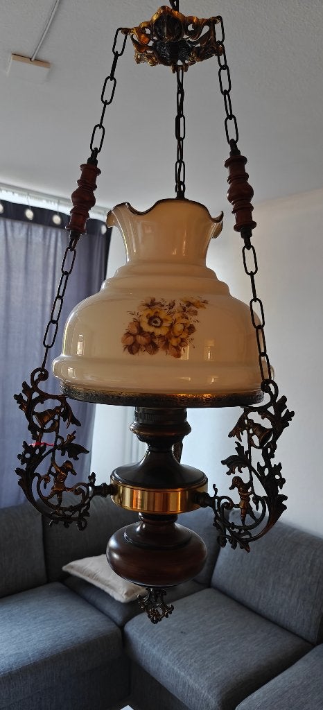 Grote kroonluchter, Ophalen