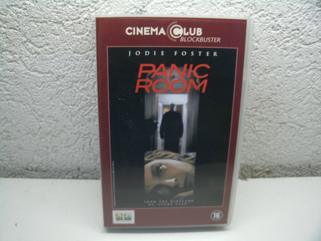 vhs 102b panic room, Vanaf 16 jaar, Ophalen of Verzenden, Zo goed als nieuw, Horror