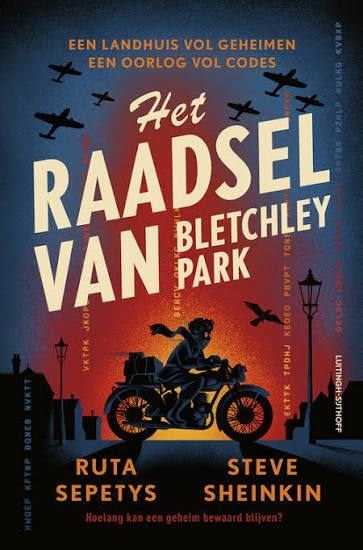 Ruta Sepetys: Het raadsel van Bletchley Park, Ophalen of Verzenden, Zo goed als nieuw, Ruta Sepetys, Steve Sheinkin, Fictie
