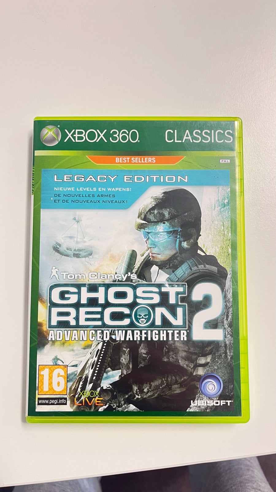 Tom Clancy's Ghost Recon Advanced Warfighter 2 Xbox 360, Ophalen, Online, Shooter, 1 speler