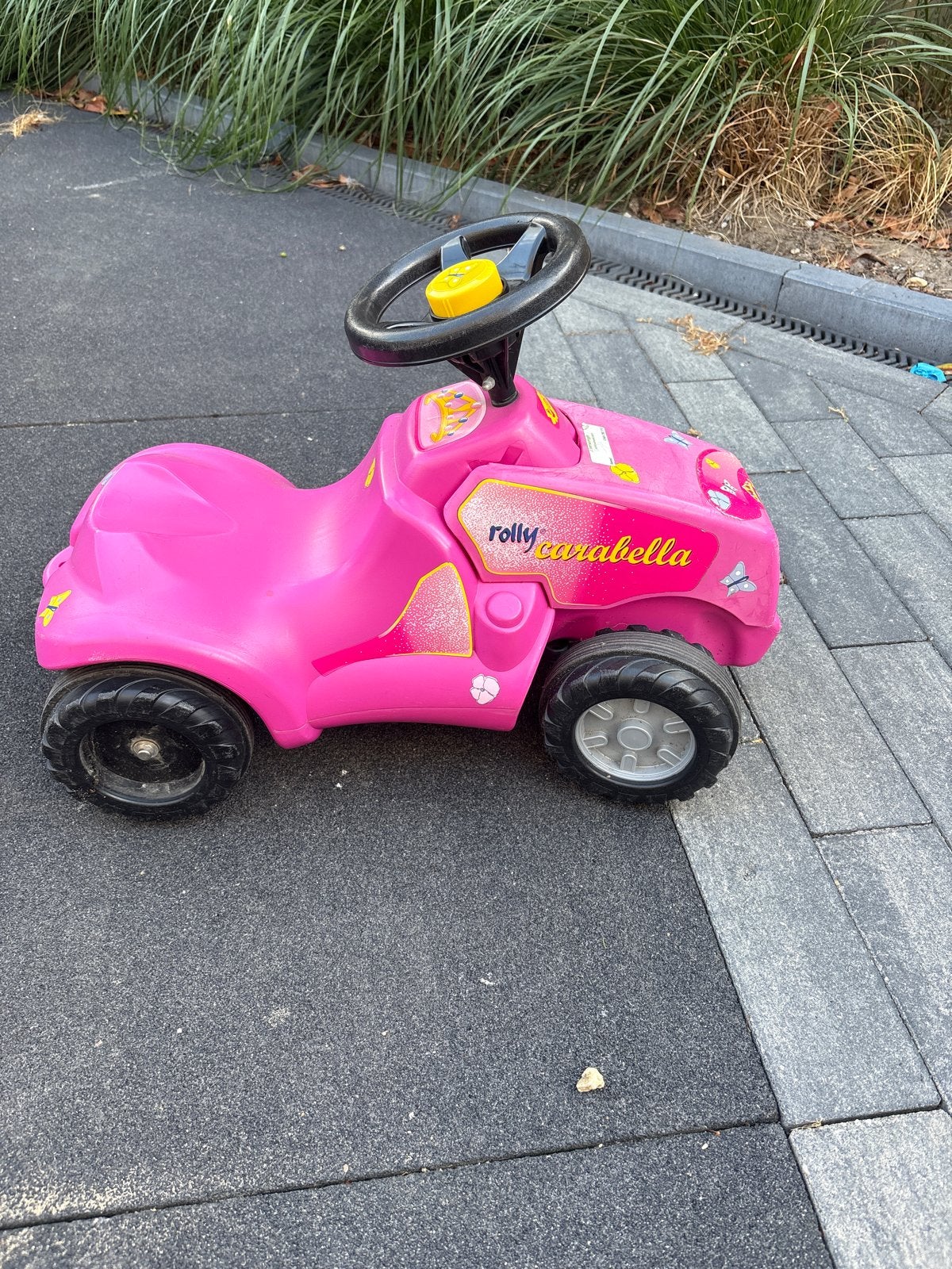 Roze Rolly Toys Carabella Loopauto, Ophalen, Gebruikt, Loopvoertuig