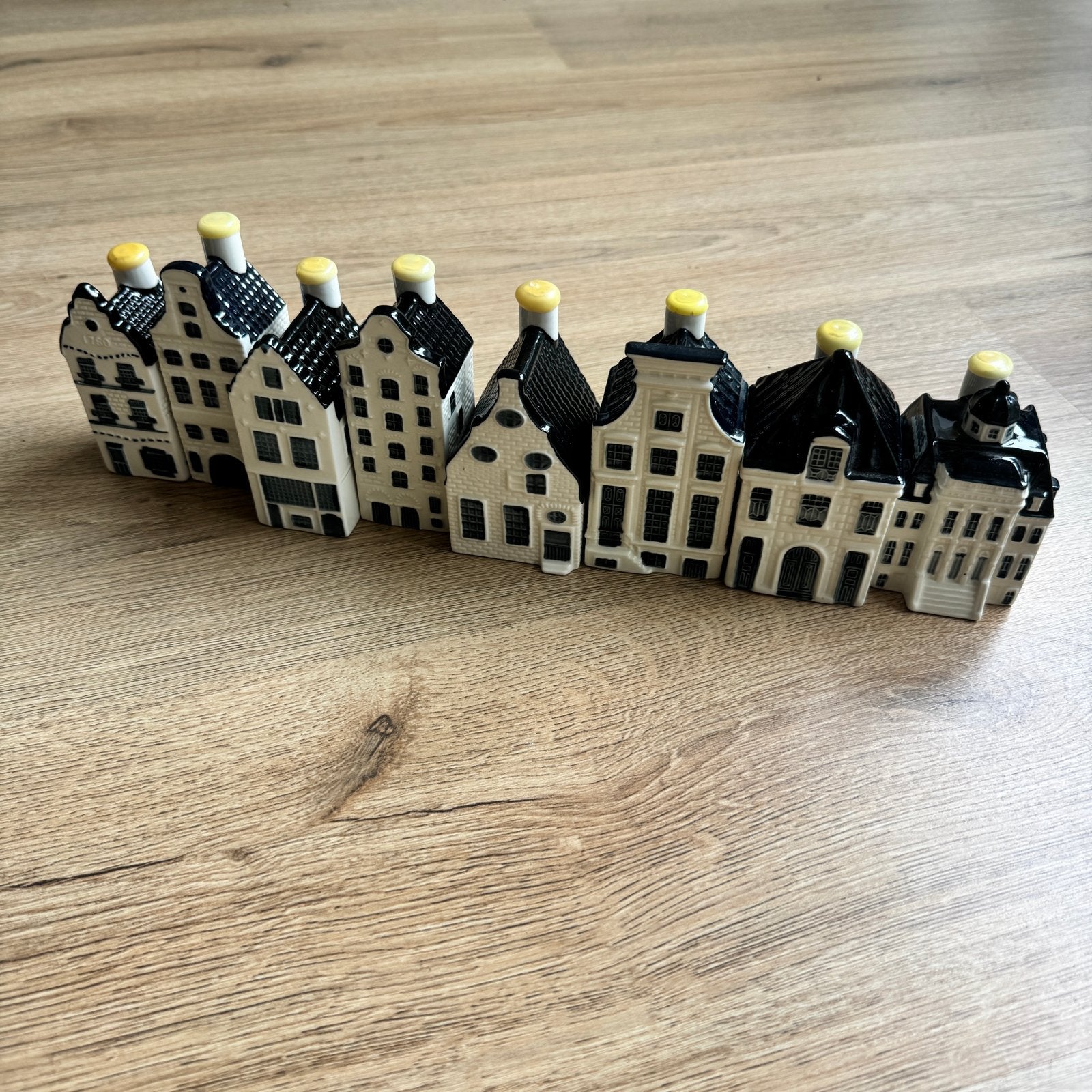 KLM huisjes BOLS Delfts Blauw 3 33 39 42 50 63 64 100, Ophalen, Gebruikt