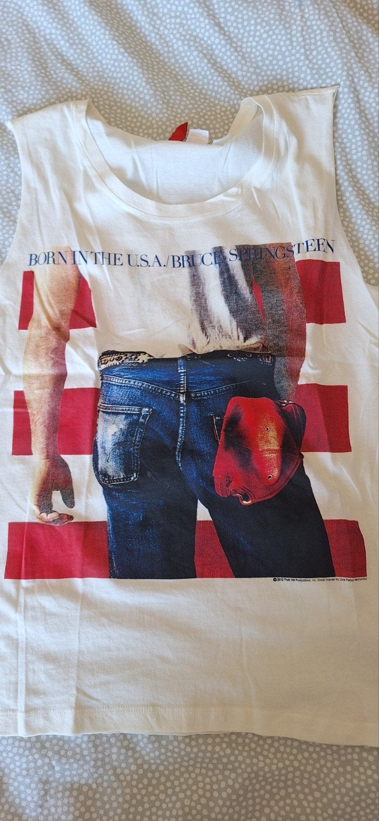 Singlet Bruce Springsteen, Ophalen of Verzenden