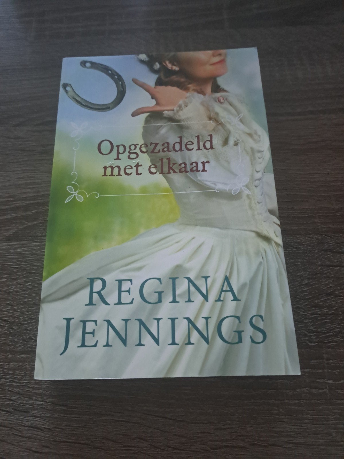 Regina Jennings - Opgezadeld met elkaar, Ophalen of Verzenden, Zo goed als nieuw, Regina Jennings