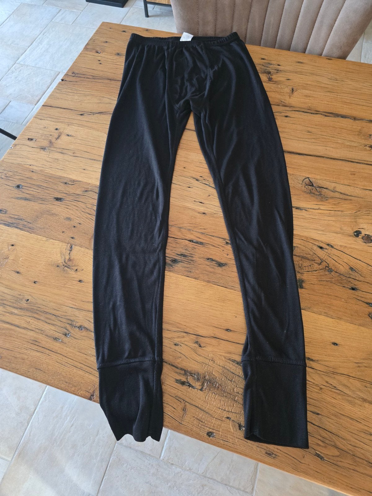 Te koop nieuwe zwarte heren thermobroek, maat M., Kleding | Heren, Wintersportkleding, Ophalen of Verzenden, Nieuw, Maat 48/50 (M)