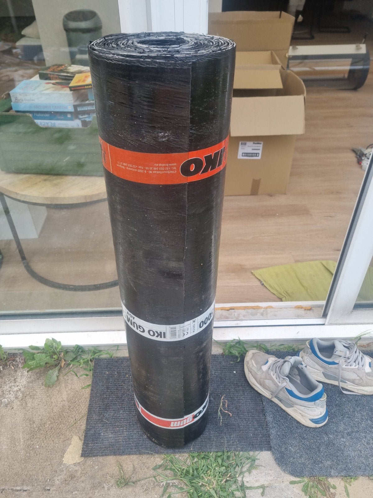 Iko 5000 bitumen voor te branden 80 m2 beschikbaar, Doe-het-zelf en Verbouw, Overige materialen, Zwart, Nieuw, Ophalen of Verzenden