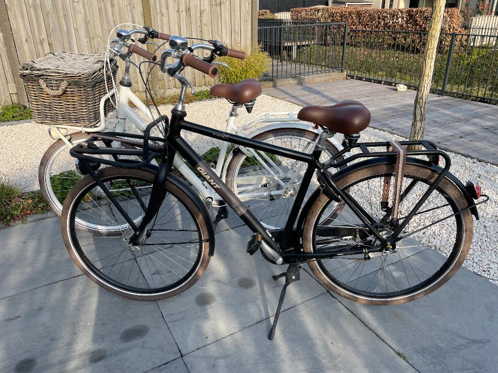 Giant Triple X set,dame en herenfiets!, Ophalen, Gebruikt, Giant, Versnellingen