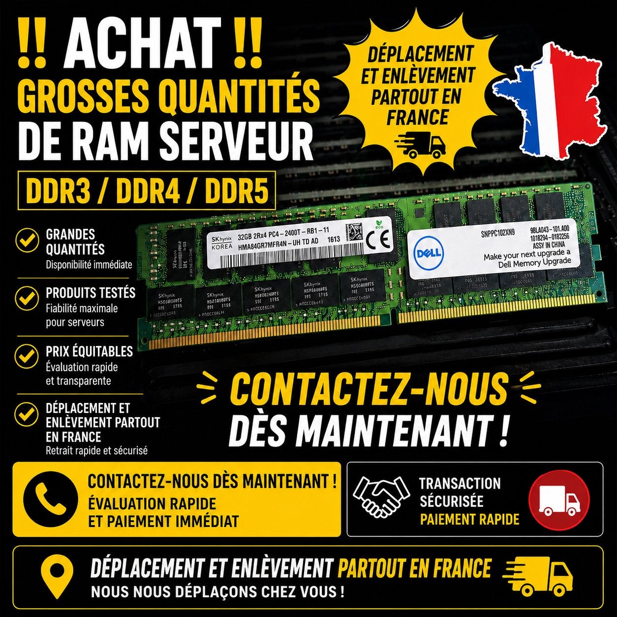 Server ram ddr4/Server ram ddr4, Eén persoon