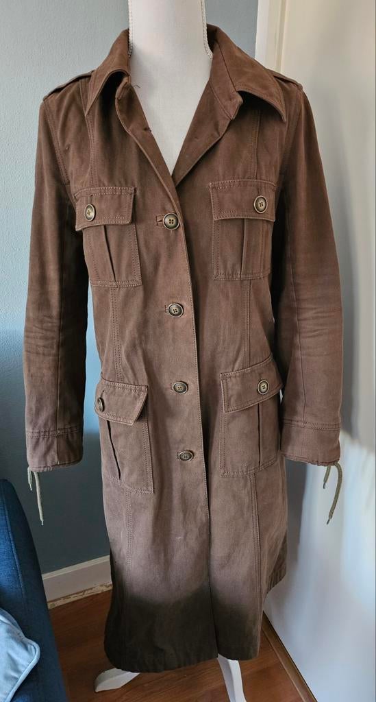 Max & Co jas met uitneembare teddy voering, maat 38, Kleding | Dames, Jassen | Winter, Zo goed als nieuw, Maat 38/40 (M), Bruin