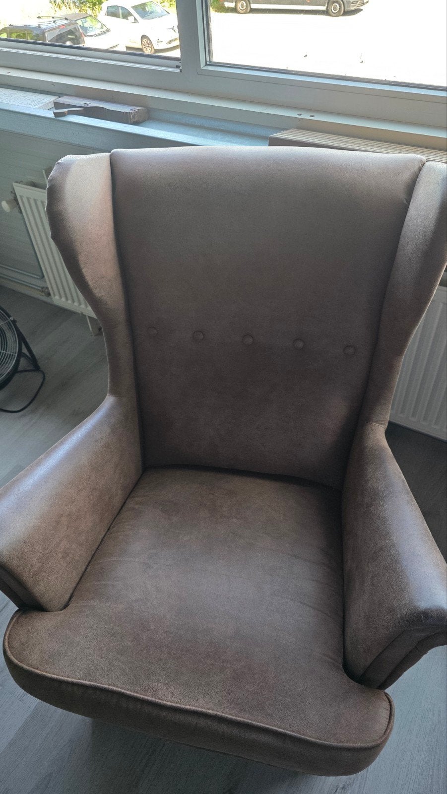 Comfortabele fauteuil in goede staat - wegens verhuizing, Ophalen, 75 tot 100 cm, Zo goed als nieuw, 75 tot 100 cm