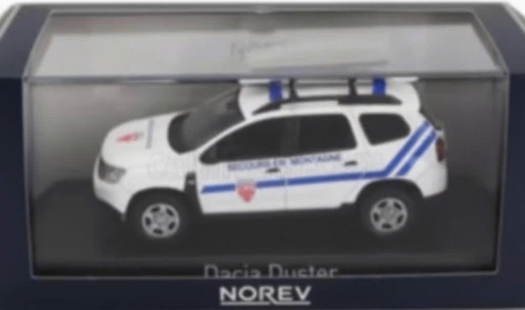 Dacia Duster 2020 Police CRS MONTAGNE 1/43 Norev ref. 509026, Verzenden, Nieuw, Auto, Norev