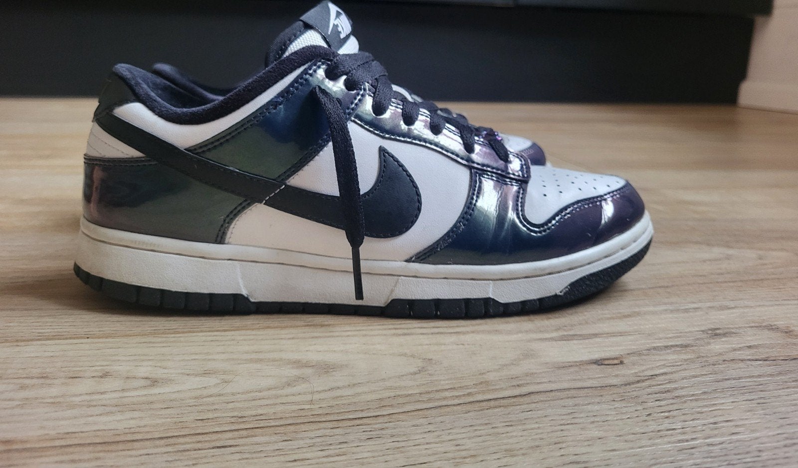 Metallic blauw/paarse Nikes, Kleding | Heren, Schoenen, Ophalen of Verzenden, Blauw