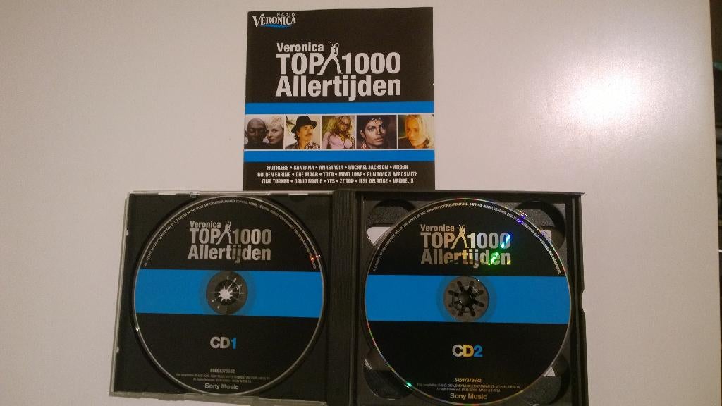 Radio veronica top 1000 allertijden 2008, Ophalen, Gebruikt, Pop