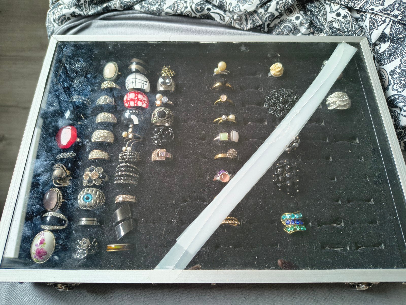 Heel veel bijoux ringen voor weinig!, Ophalen of Verzenden, Kleiner dan 17, Zilver, Dame