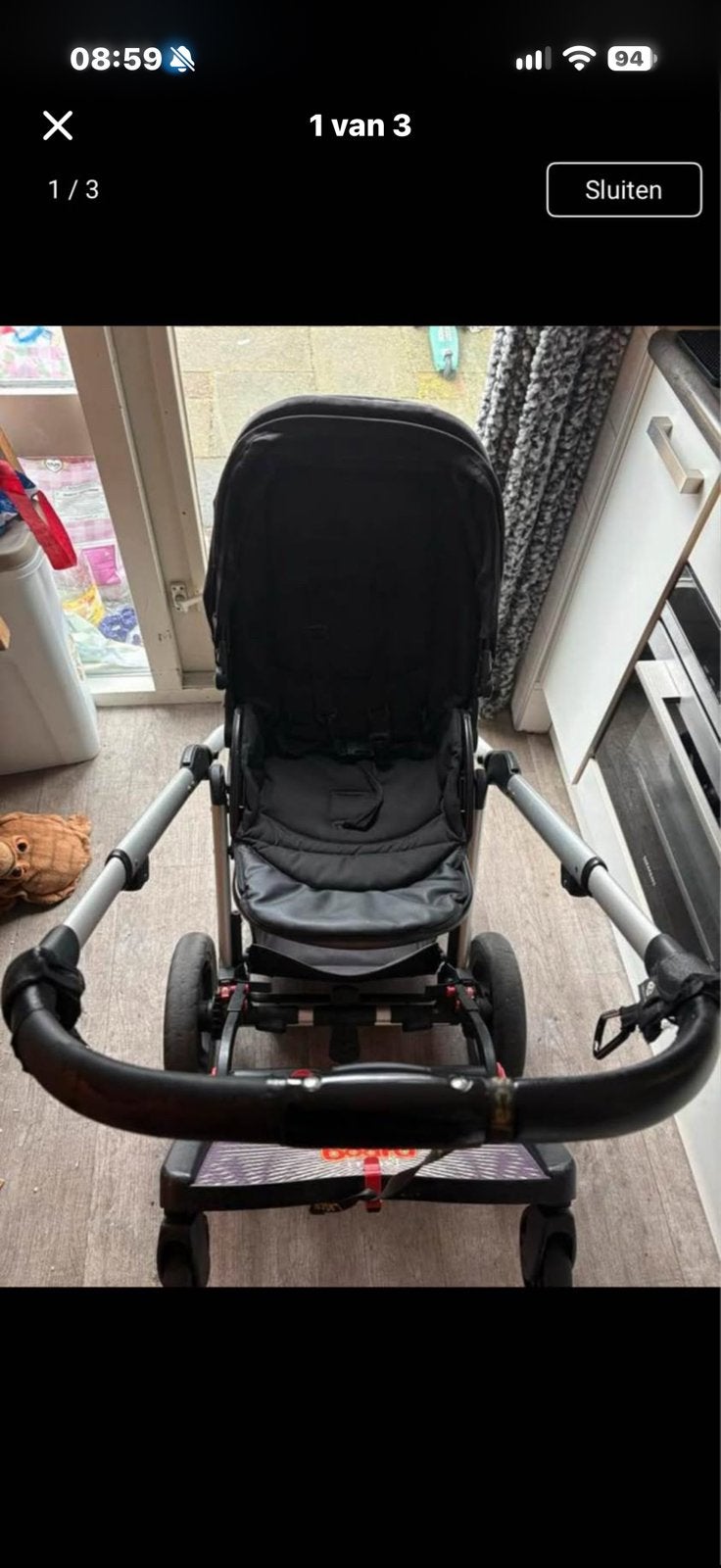 Mutsy Transit kinderwagen, Ophalen of Verzenden, Gebruikt, Kinderwagen, Mutsy
