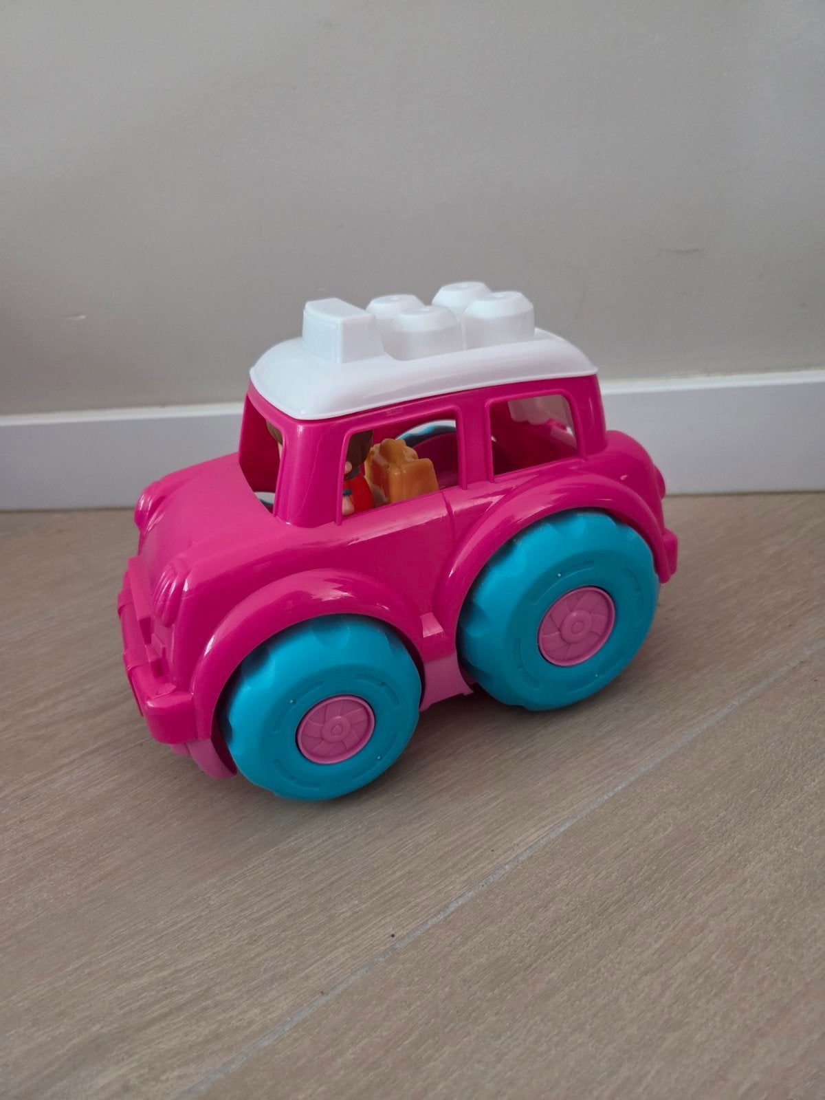 mega bloks blokkenauto, Ophalen