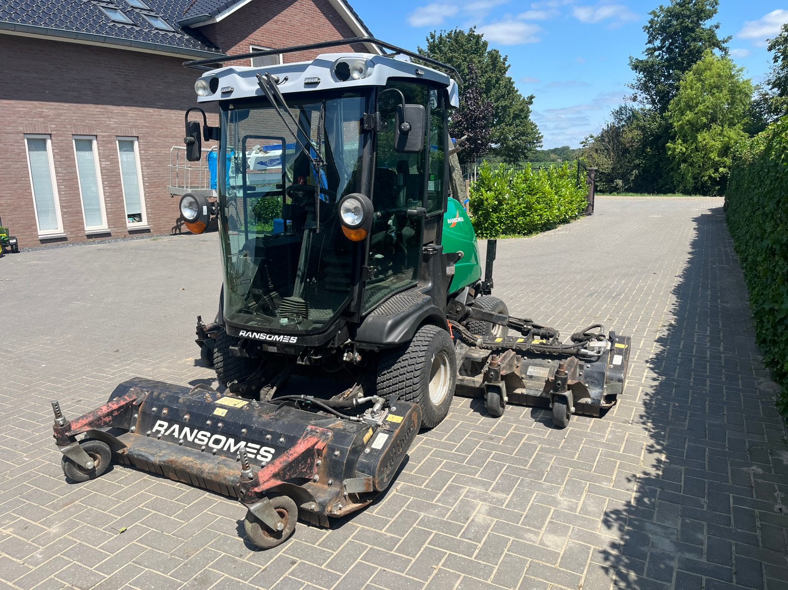 Ransomes hm600 3-delige klepelmaaier, airco enz., Ophalen, Maaier