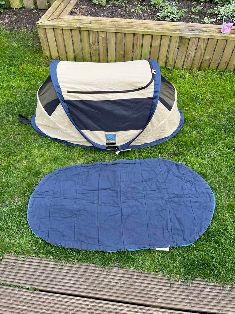 Deryan baby pop-up tent, Caravans en Kamperen, Tenten, Ophalen of Verzenden, Gebruikt, Tot en met 2