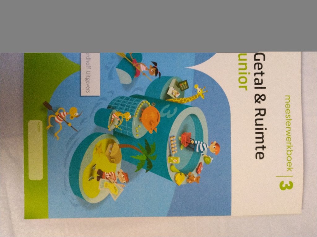 Getal en Ruimte Junior - Groep 3 - Meesterwerkboek (NIEUW)., Ophalen of Verzenden, Nieuw, Overige niveaus, Overige vakken