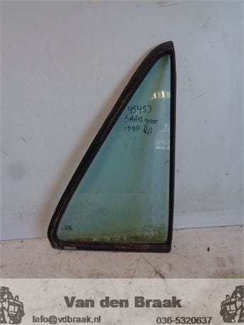 Saab 9000 5 drs 1991-1998 Scheerraam rechts achter, Gebruikt, -, Ophalen of Verzenden, -