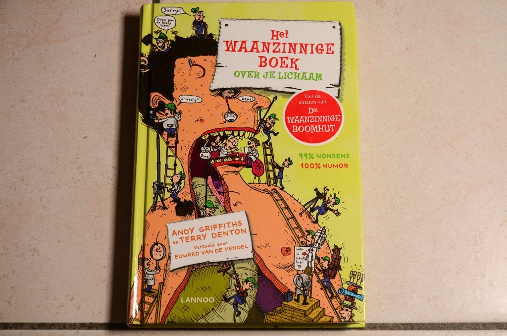 Het waanzinnige boek over je lichaam Andy Griffiths T Denton, Boeken, Ophalen of Verzenden, Zo goed als nieuw, Fictie algemeen